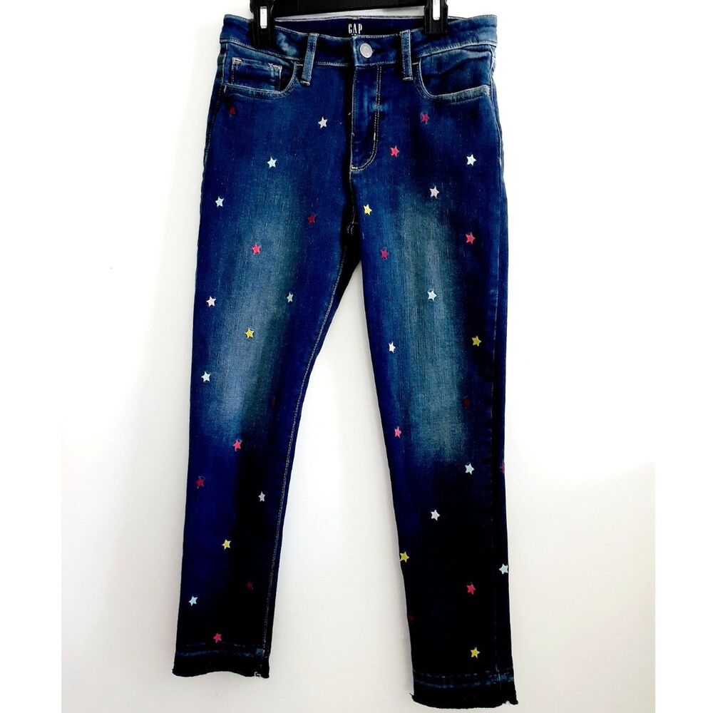 GAP Girls Denim  Stretch High Rise Ankle Jegging Size 12